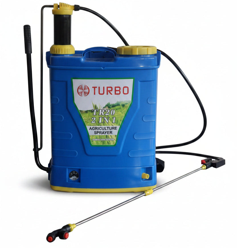 Turbo TR20 2-in-1 Agricultural Sprayer – Manual & Battery Operated