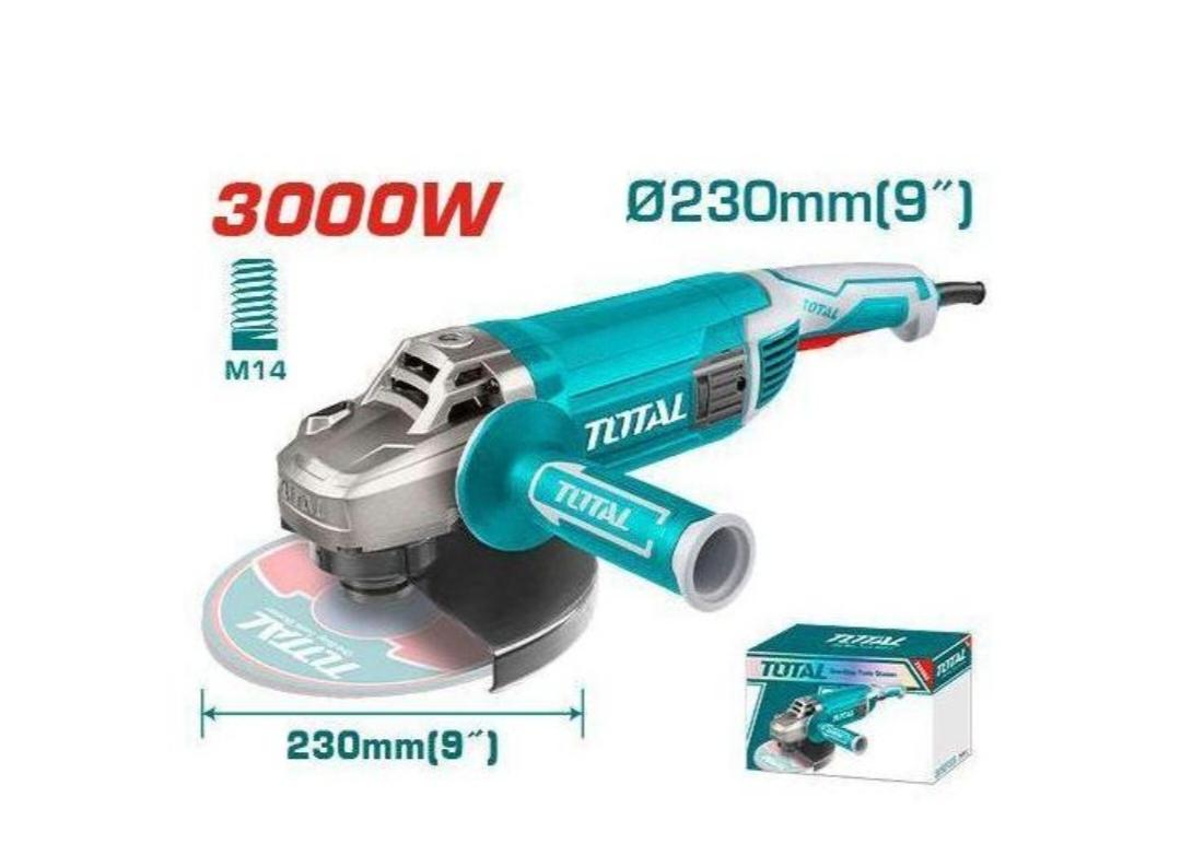 Total 3000W 230mm Angle Grinder