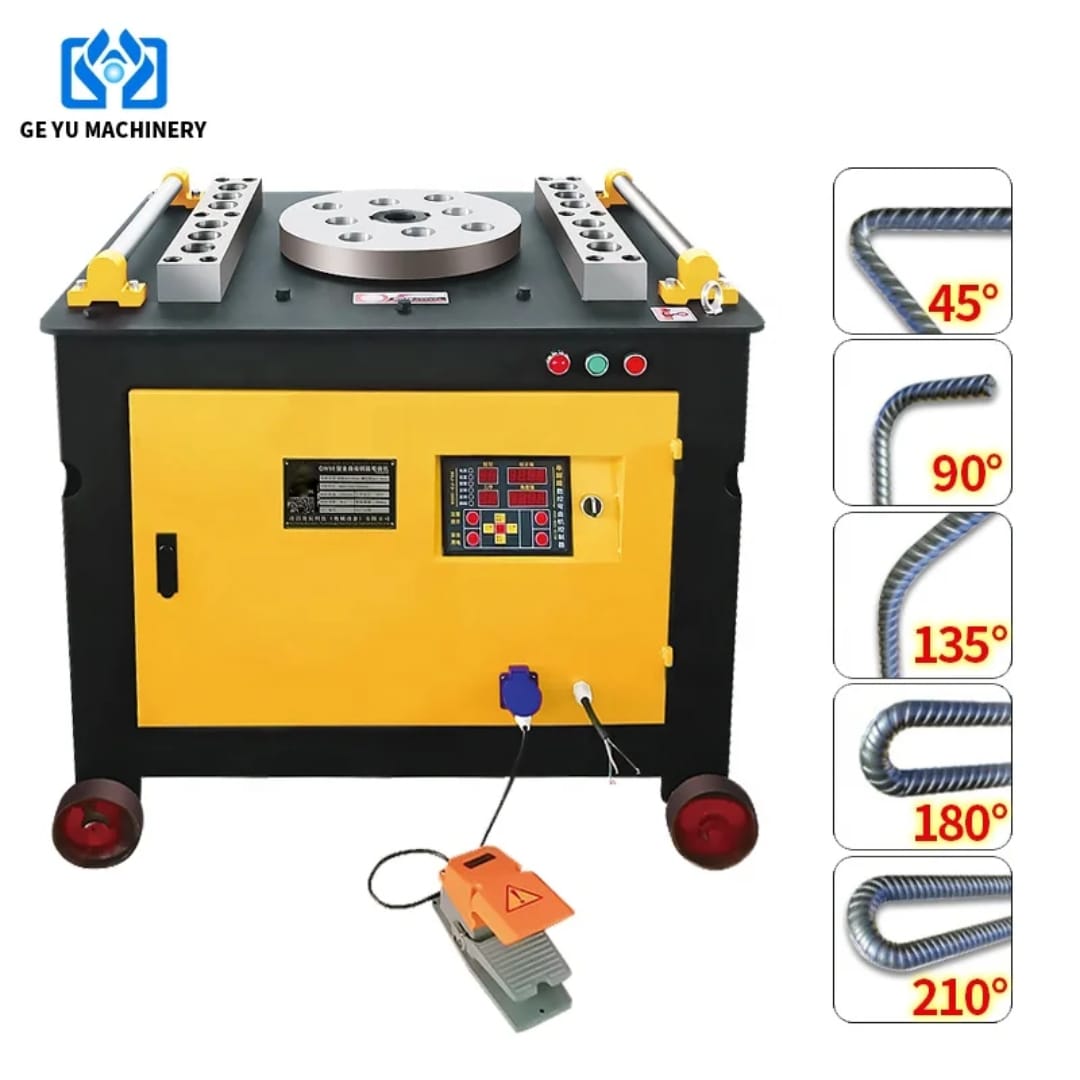 Heavy-Duty 3-Phase Steel Bar Bender Machine