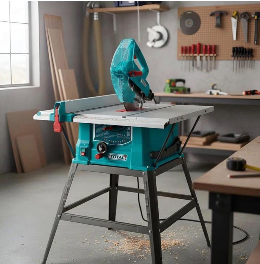 TOTAL 1500W Table Saw – 254mm Blade