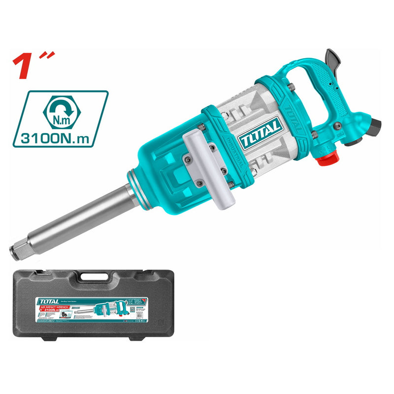 TOTAL 1" Heavy-Duty Impact Wrench – 3100Nm