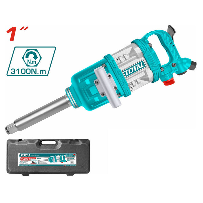 TOTAL 1" Heavy-Duty Impact Wrench – 3100Nm