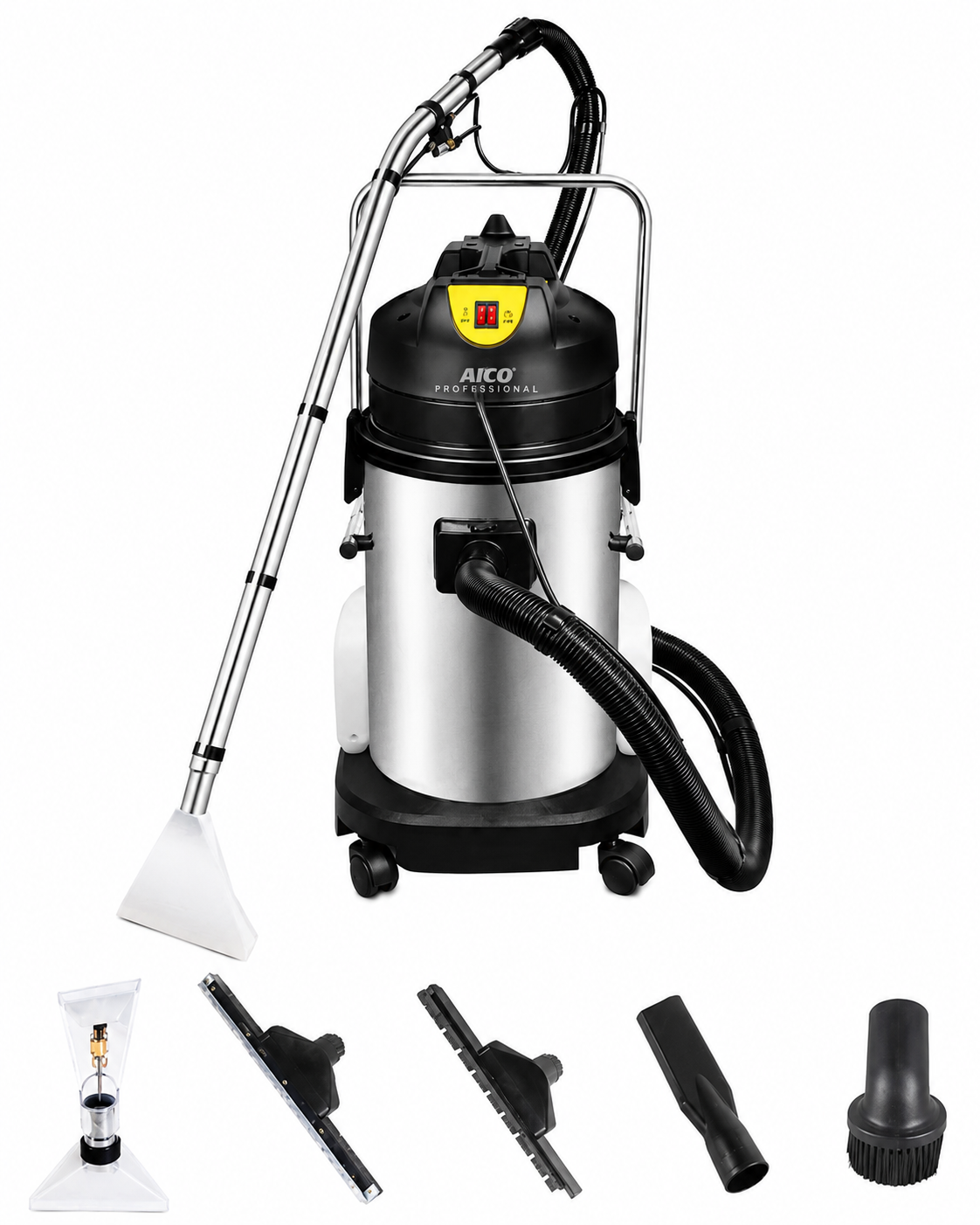AICO Carpet Cleaner / Wet & Dry Vacuum Cleaner – 20L, 40L, 60L & 80L
