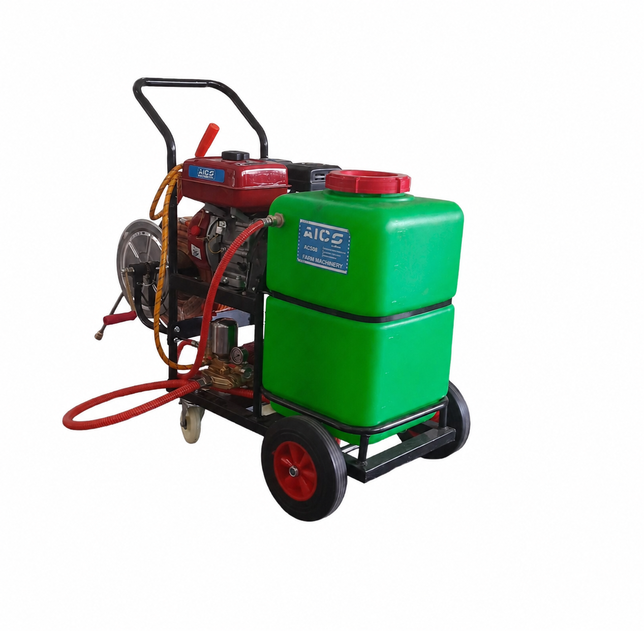 Aico Japan 60L Trolley Type Agricultural Sprayer – 7.5HP Engine