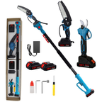 3-IN-1 Cordless Electric Gardening Tools Set – 48V High Branch Pruning Kit