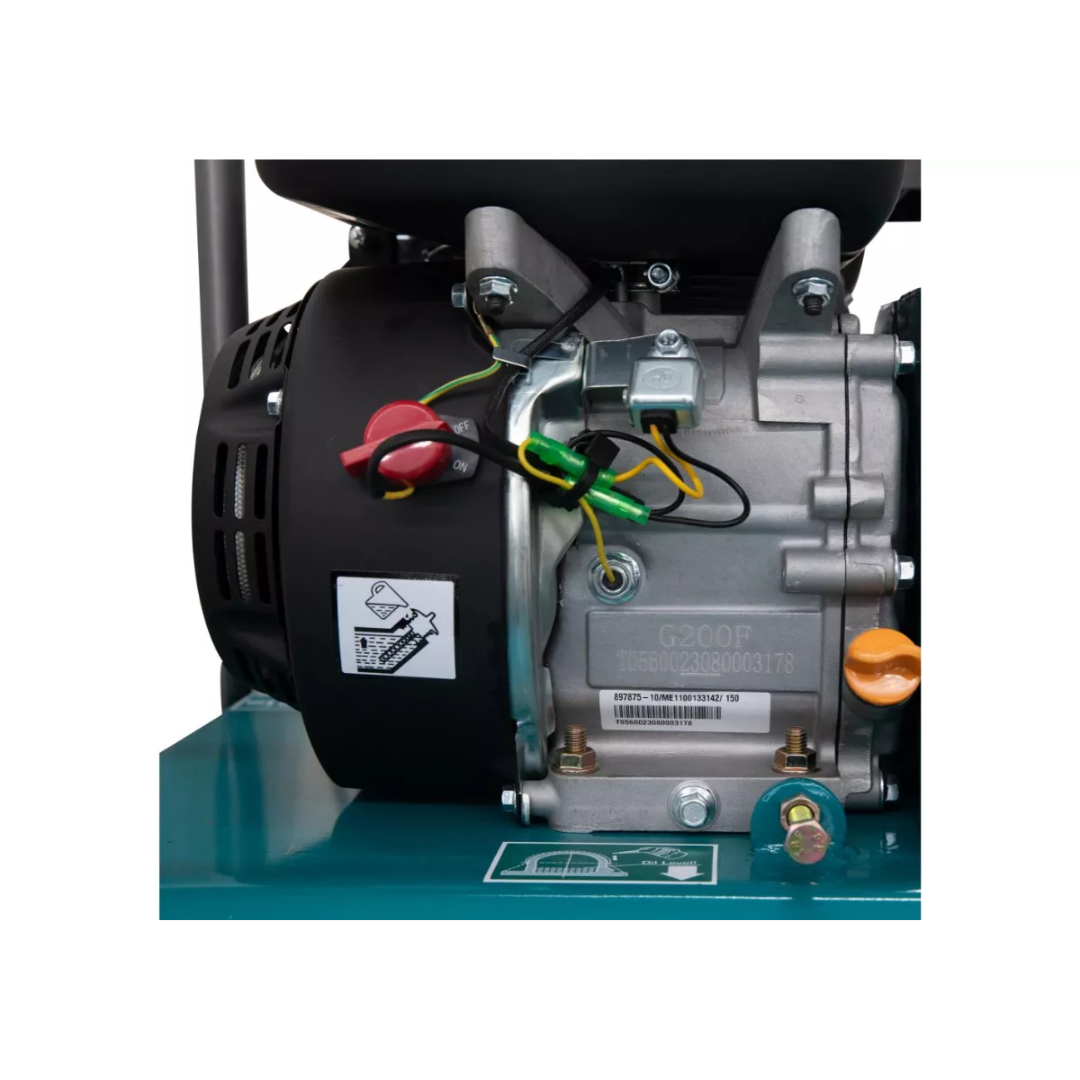 TOTAL TP7100-2 Gasoline Plate Compactor – 6.5HP, 90kg Soil Compactor