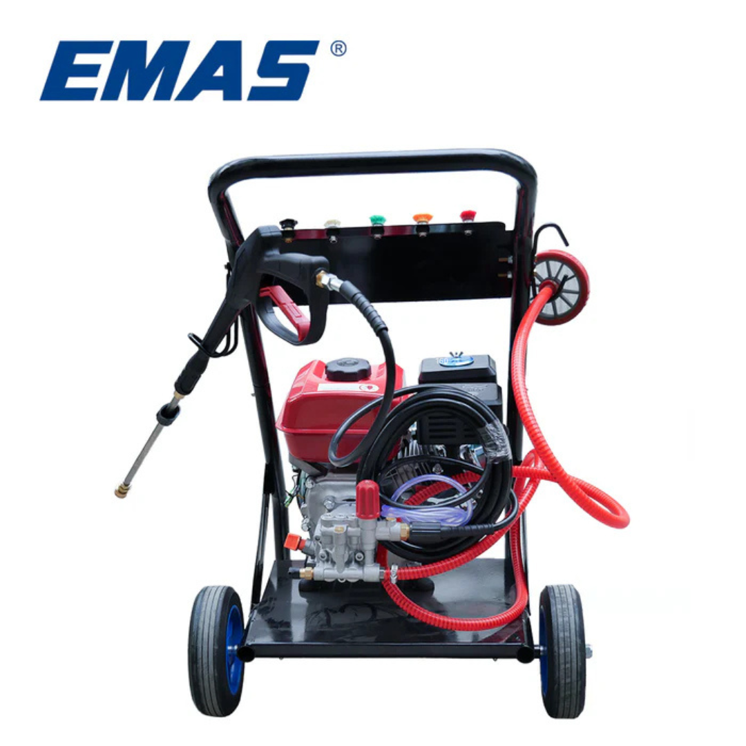 EMAS 7HP High Pressure Car Washer – 200 Bar Gasoline Engine (170F)