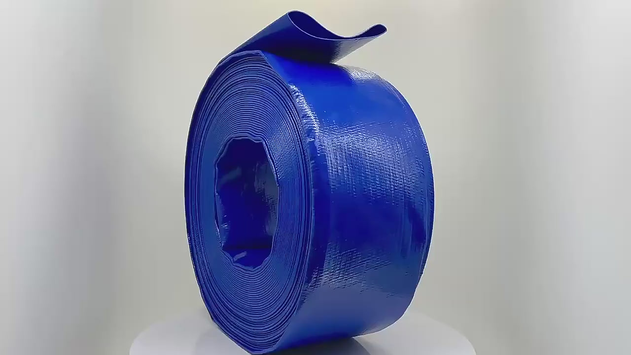 High Pressure PVC Layflat Hose – 2 Inch / 3 Inch (100 Metres) | Heavy Duty & Flexible Water Delivery Pipe