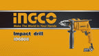 INGCO Impact Drill - 680W | 0–3000 RPM | 13mm Hammer Drill