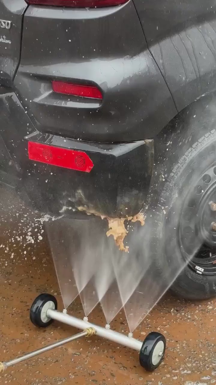 Underbody Pressure Washer Cleaning Gun – Heavy-Duty Under Car Chassis Cleaner