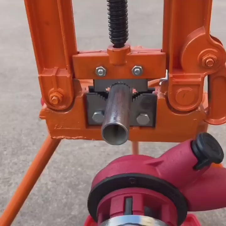 4PCS Ratchet Pipe Threading Set – Manual Steel Thread Repair Tool