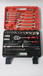 82-Piece Auto Repair Tool Set – Heavy-Duty CR-V Steel | Professional & Household Mechanics Kit