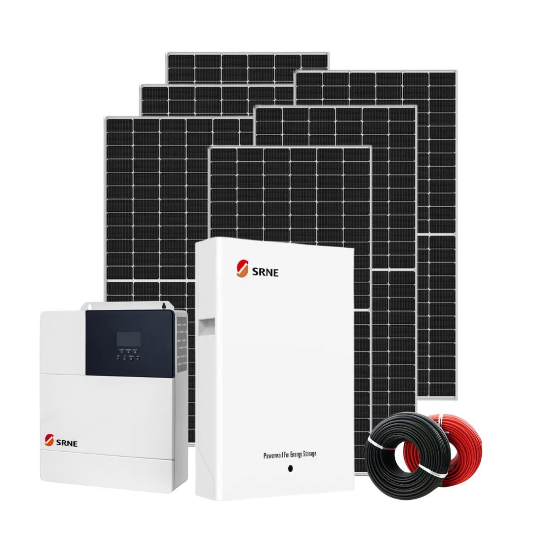 5kW SRNE Solar Lithium Kit