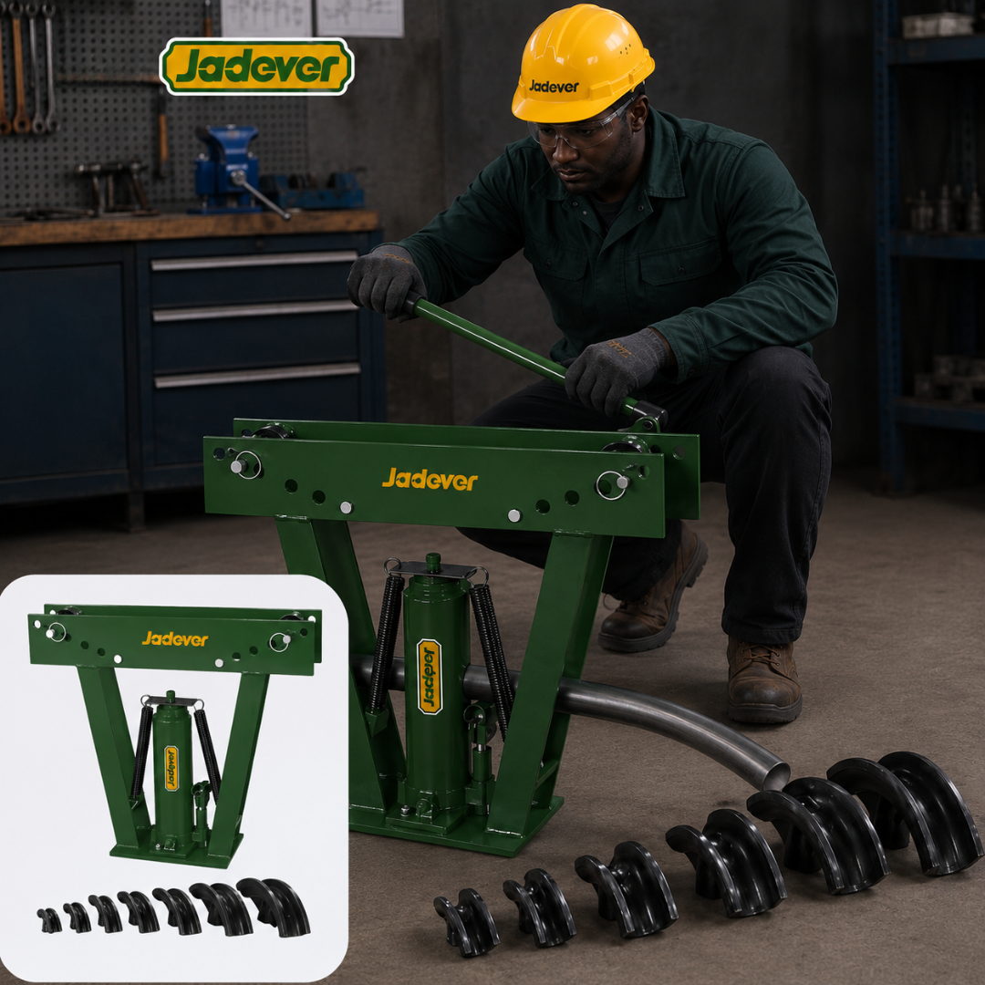 JADEVER Hydraulic Pipe Bending Machine – Available in 12 Ton & 15 Ton