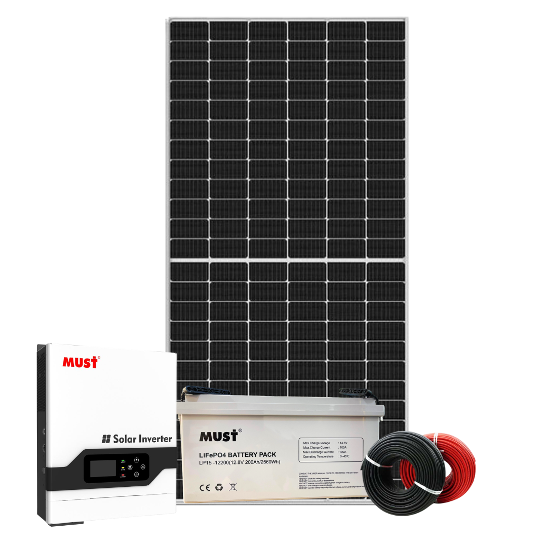 1.5kW MUST Lithium Solar Kit