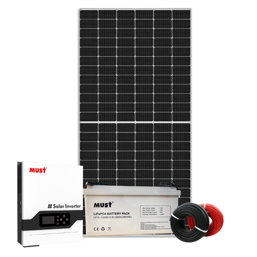 1.5kW MUST Lithium Solar Kit